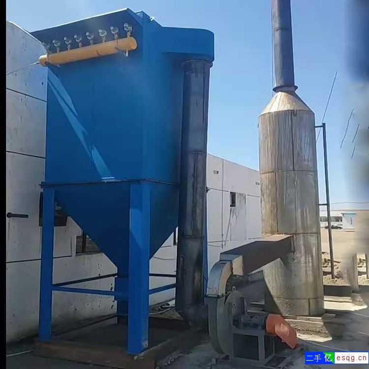 保定二手1吨锅炉布袋除尘器-1