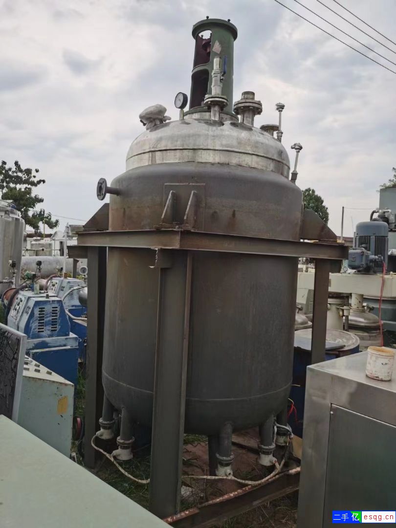 转让全新搪瓷反应釜3台 二手搪瓷反应釜没用-2