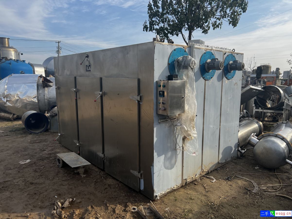 转让二手热风循环烘箱 药材烘干箱 3门6车烘箱-1