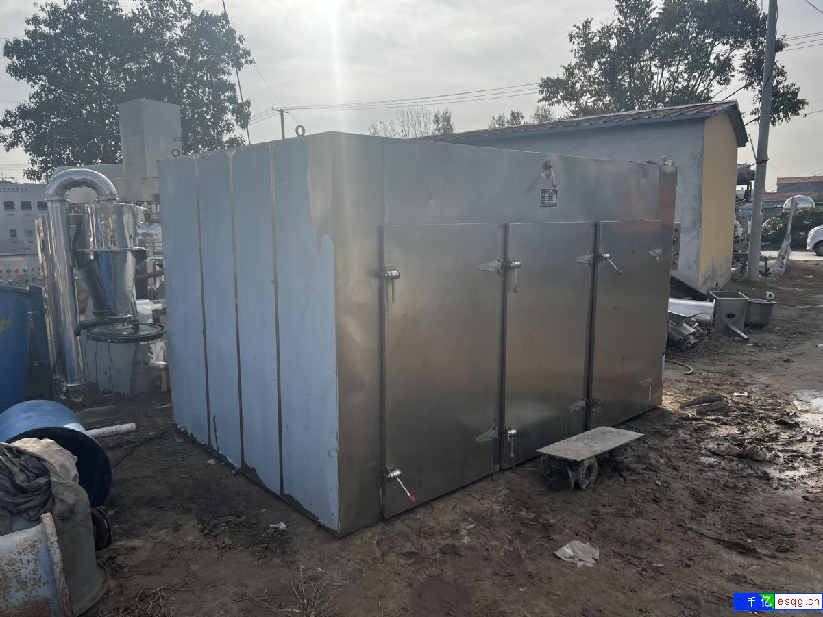 转让二手热风循环烘箱 药材烘干箱 3门6车烘箱-2