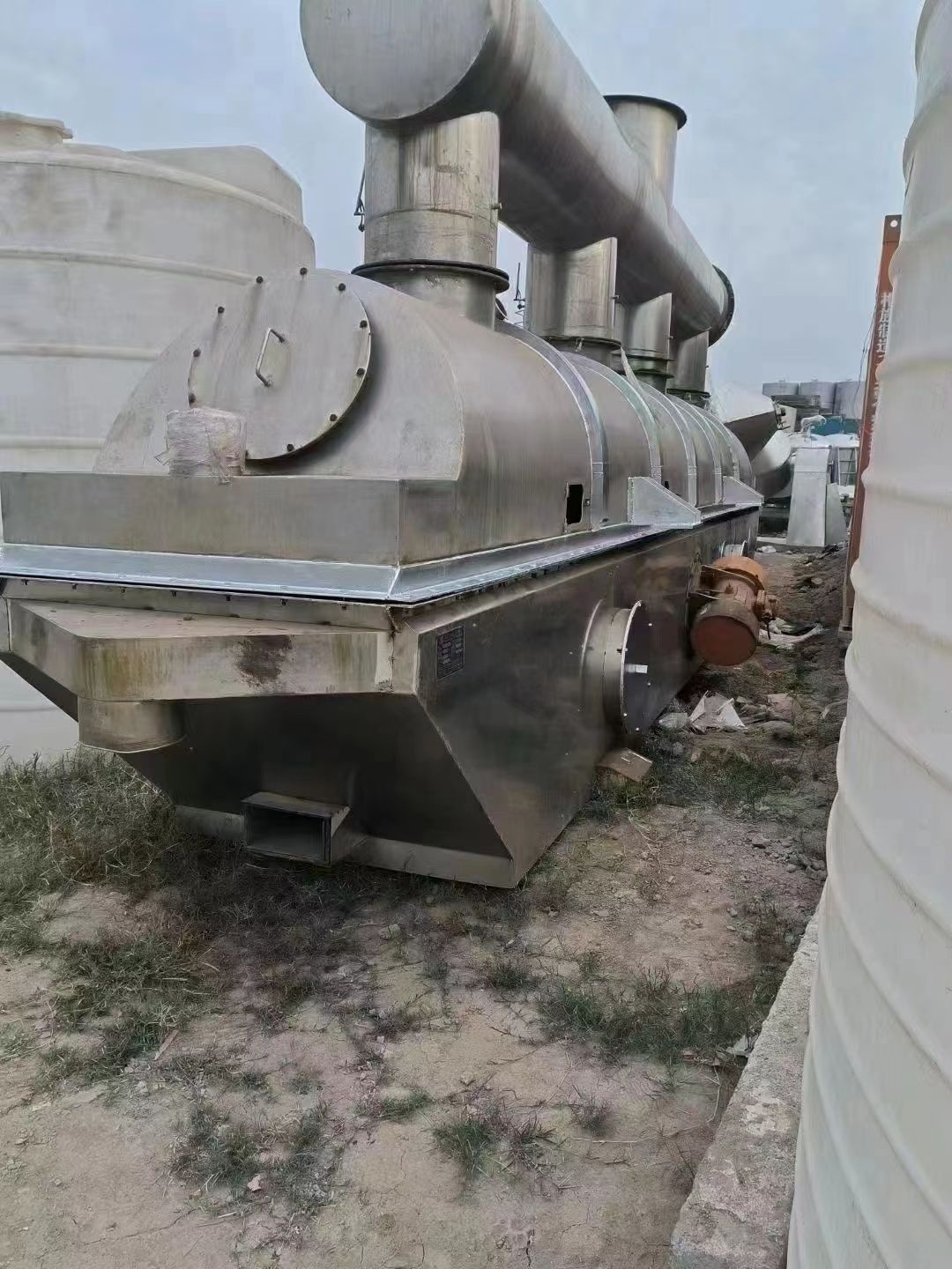 供应二手流化床干燥机 0.6X6米真空流化床干燥机-2