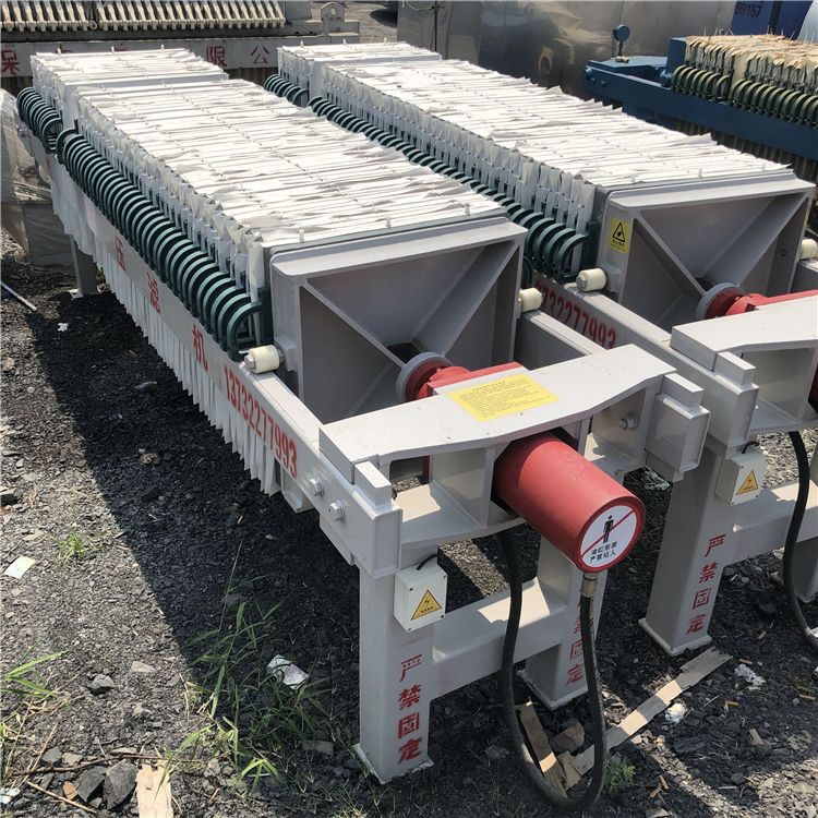 供应二手压滤机 200平方自动隔膜压滤机-2