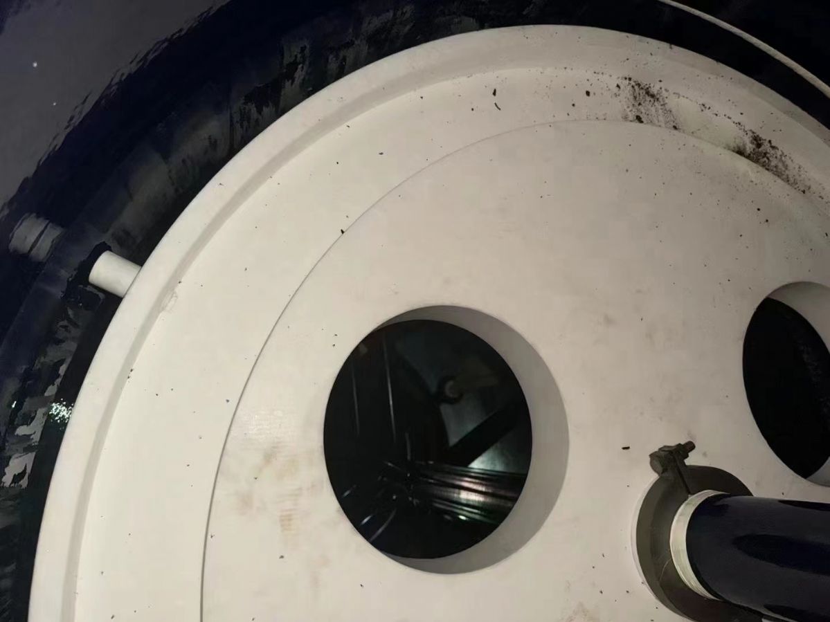 供应10平方二手搪瓷薄膜蒸发器-2