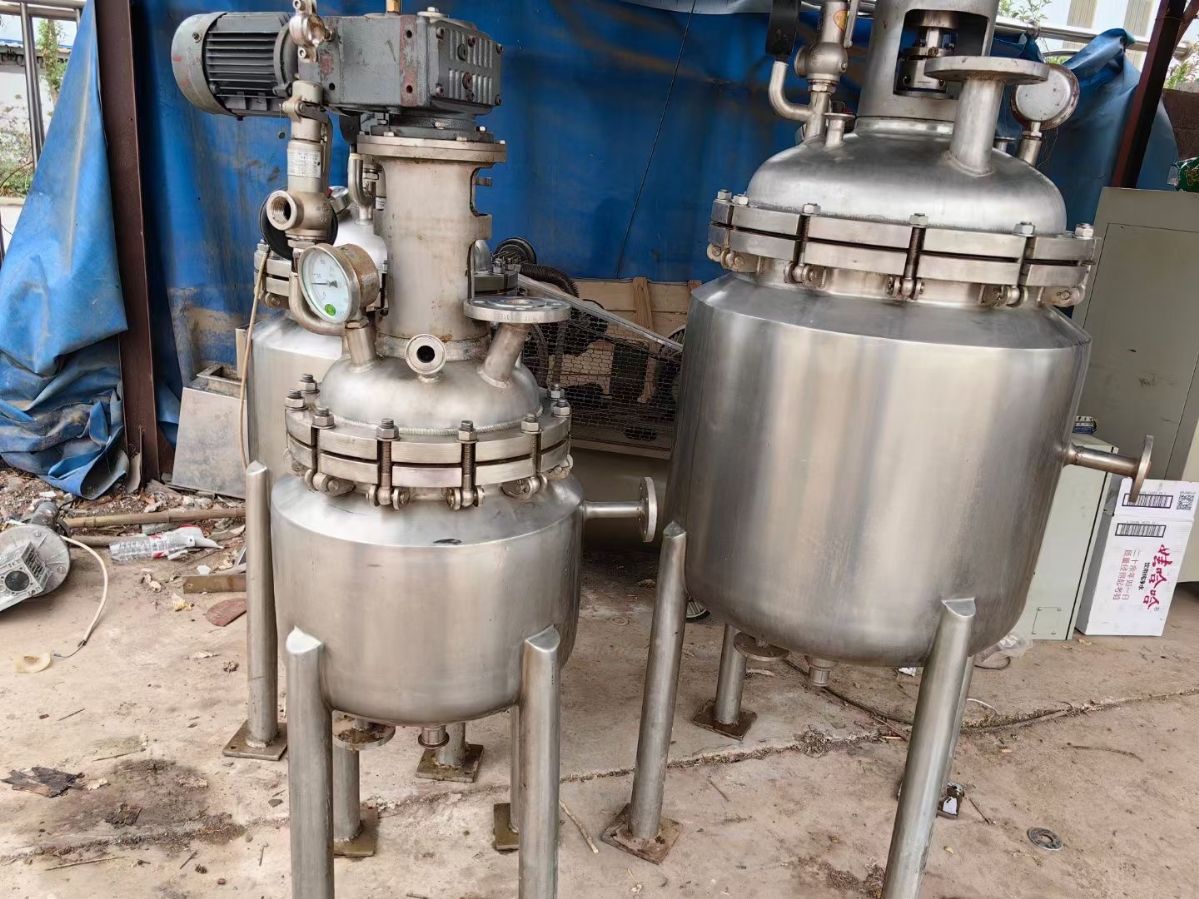 转让二手500升不锈钢反应釜 电加热反应釜-1