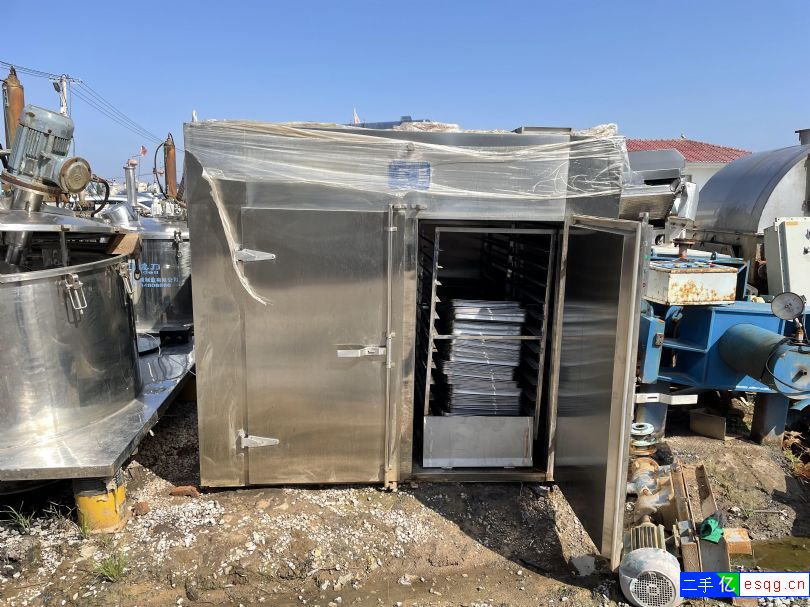 二手热风循环烘箱，24盘-128盘-1