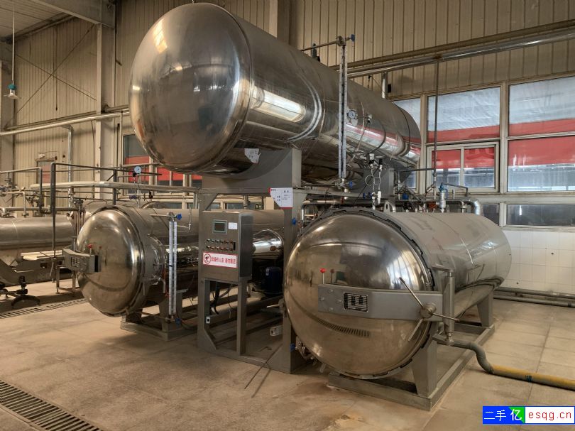 蒸汽加热二手杀菌锅 2022-4-1
