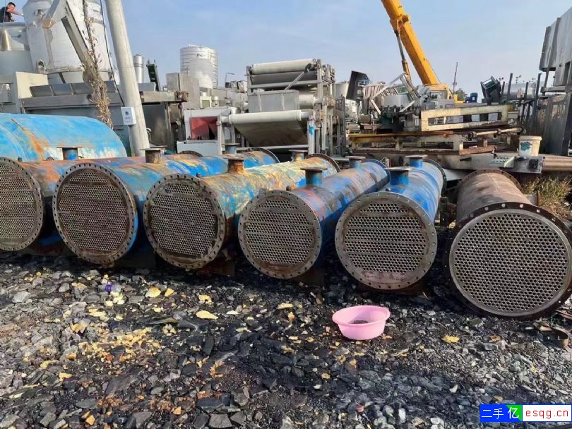 二手钛材冷凝器，5-2000平方都有货哦-1