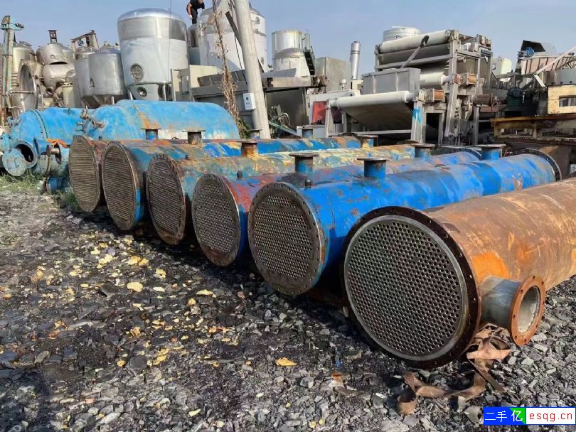 二手钛材冷凝器，5-2000平方都有货哦-2