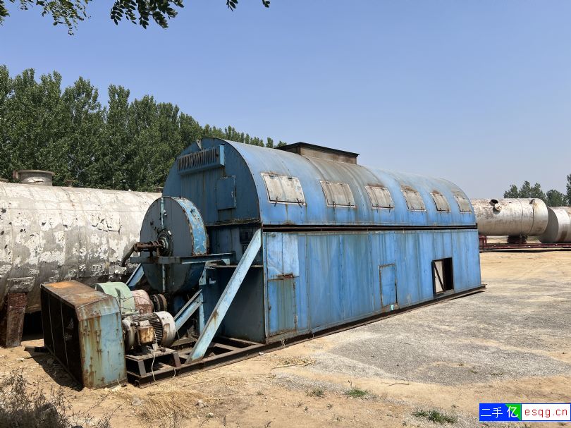 二手管束干燥机，这台是400平方，淀粉、饲料行业使-2