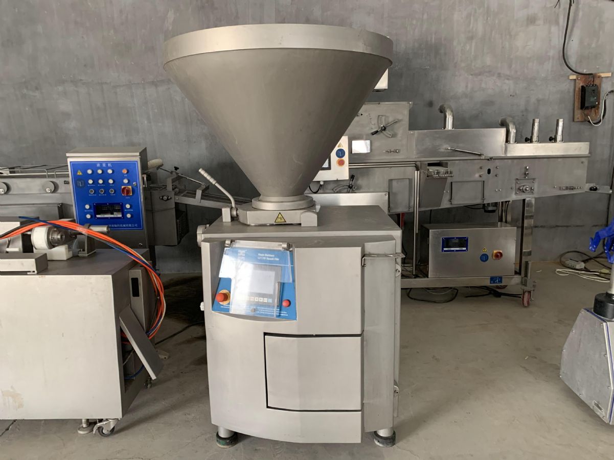 二手真空叶片灌肠机多台，各种型号齐全-1