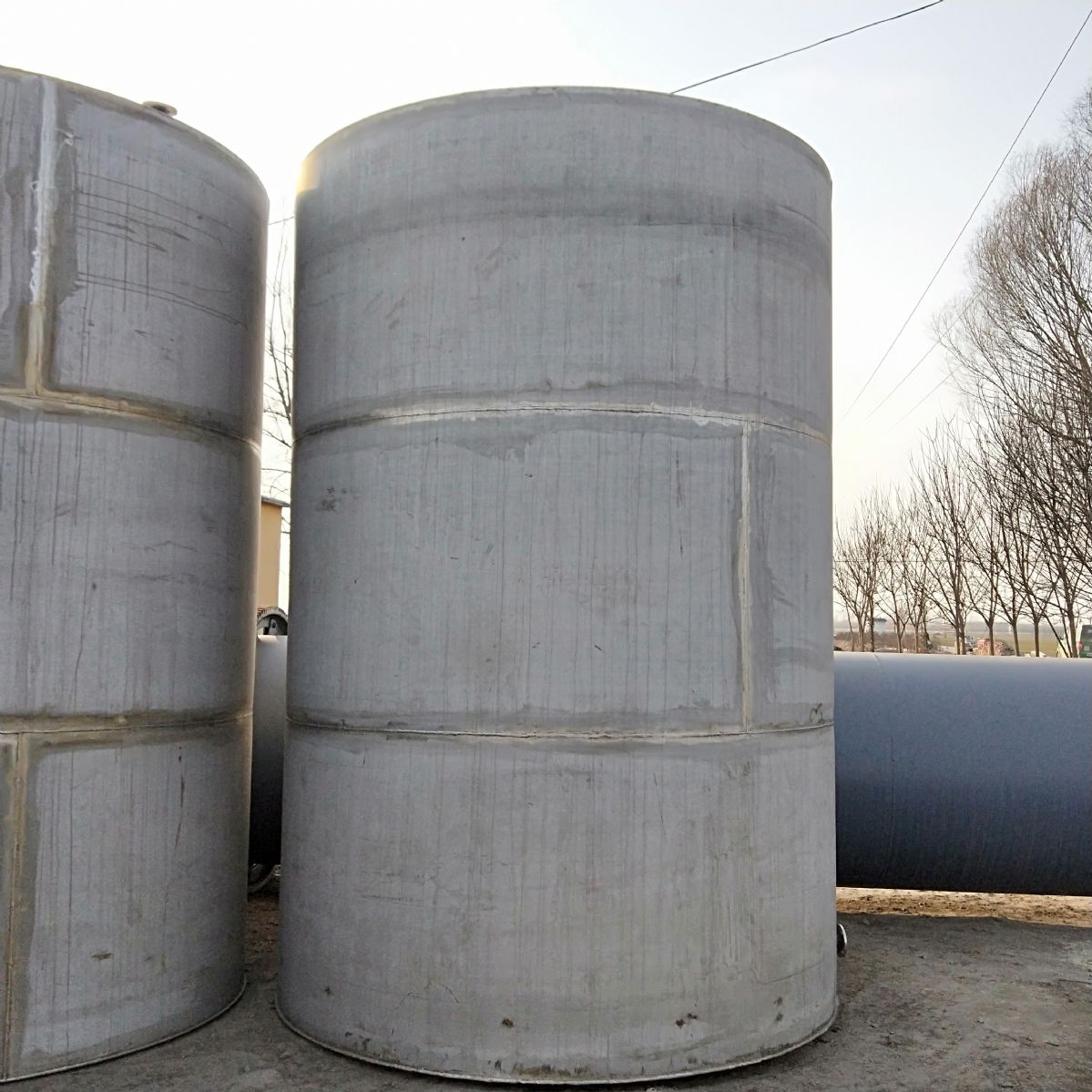 转让95成新二手不锈钢储罐运输罐多台！-1