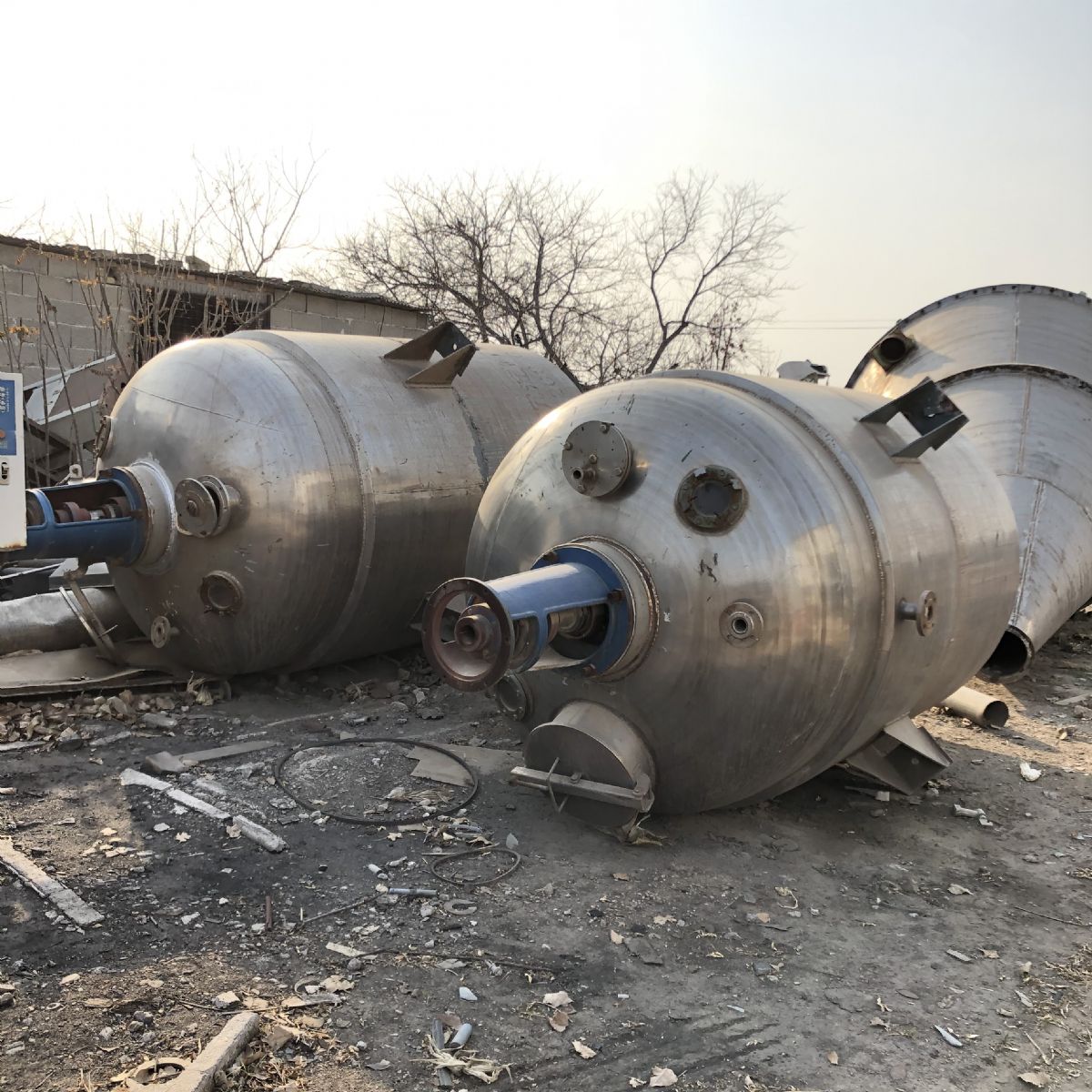 低价出售二手储罐 玻璃钢罐 发酵罐多台 现货齐全 -2