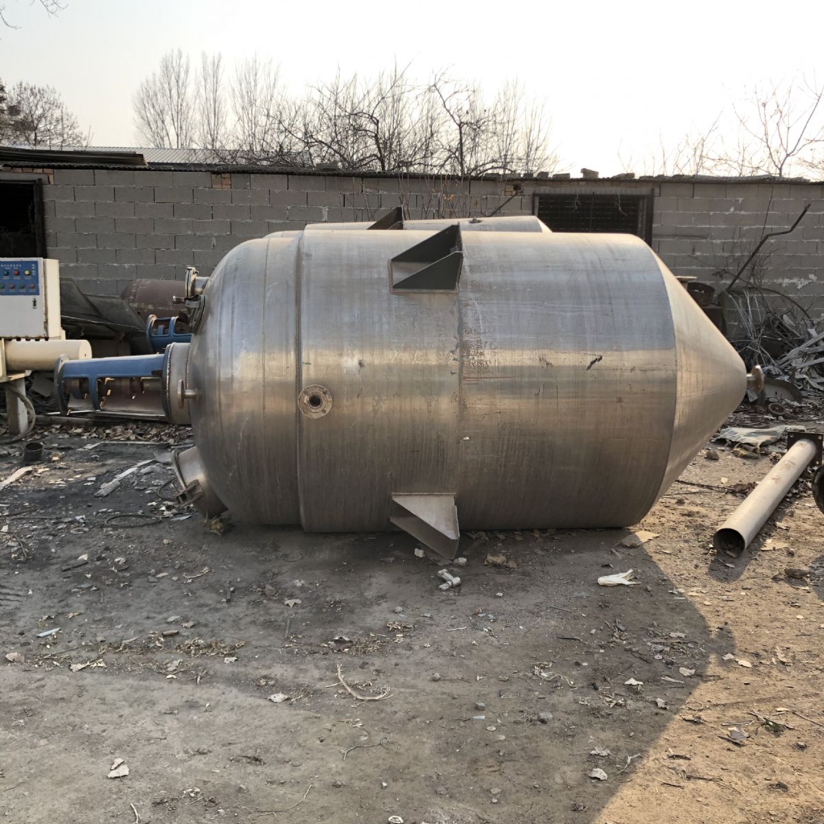 转让二手多种型号储罐 玻璃钢罐 发酵罐-2