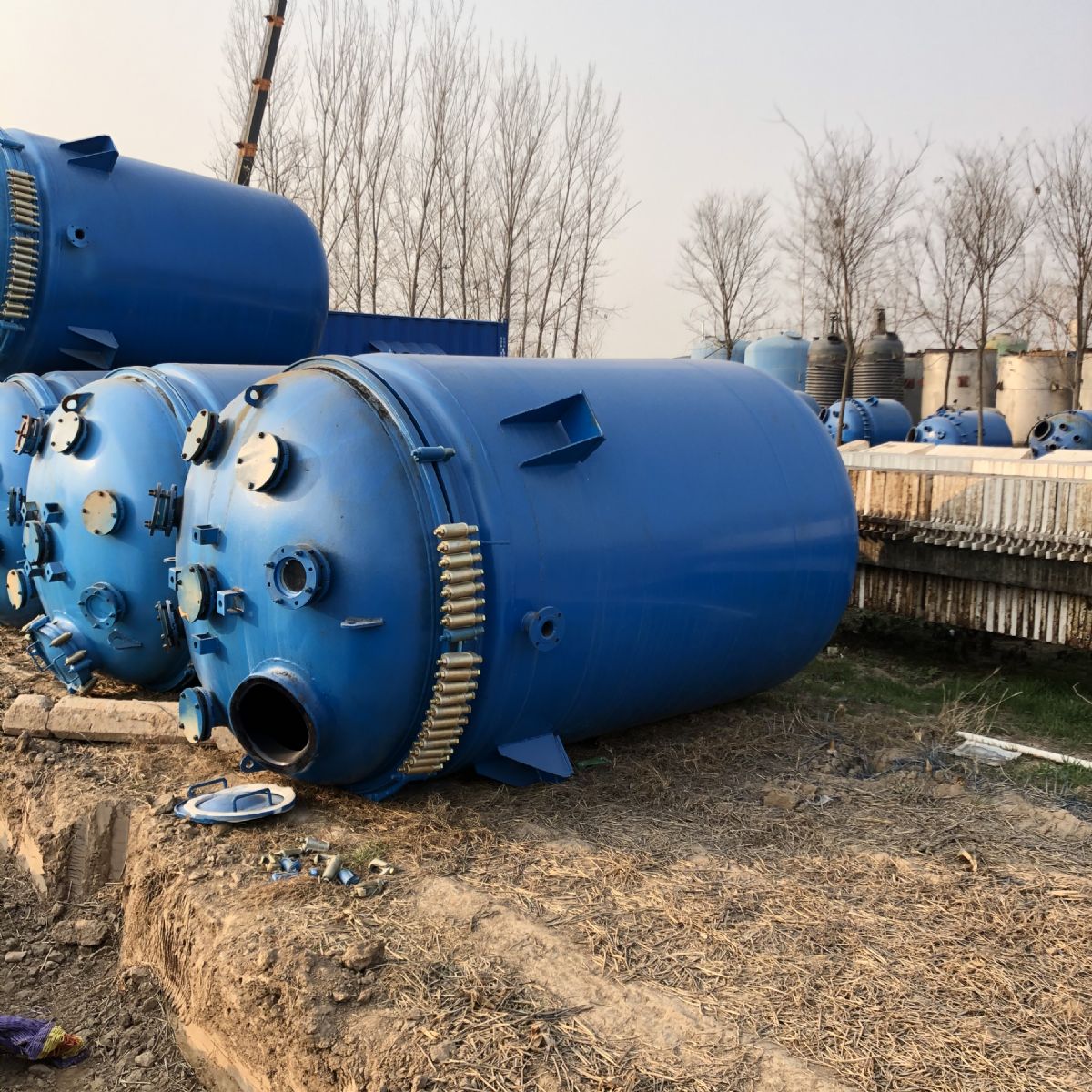 转让二手多种型号反应釜-1