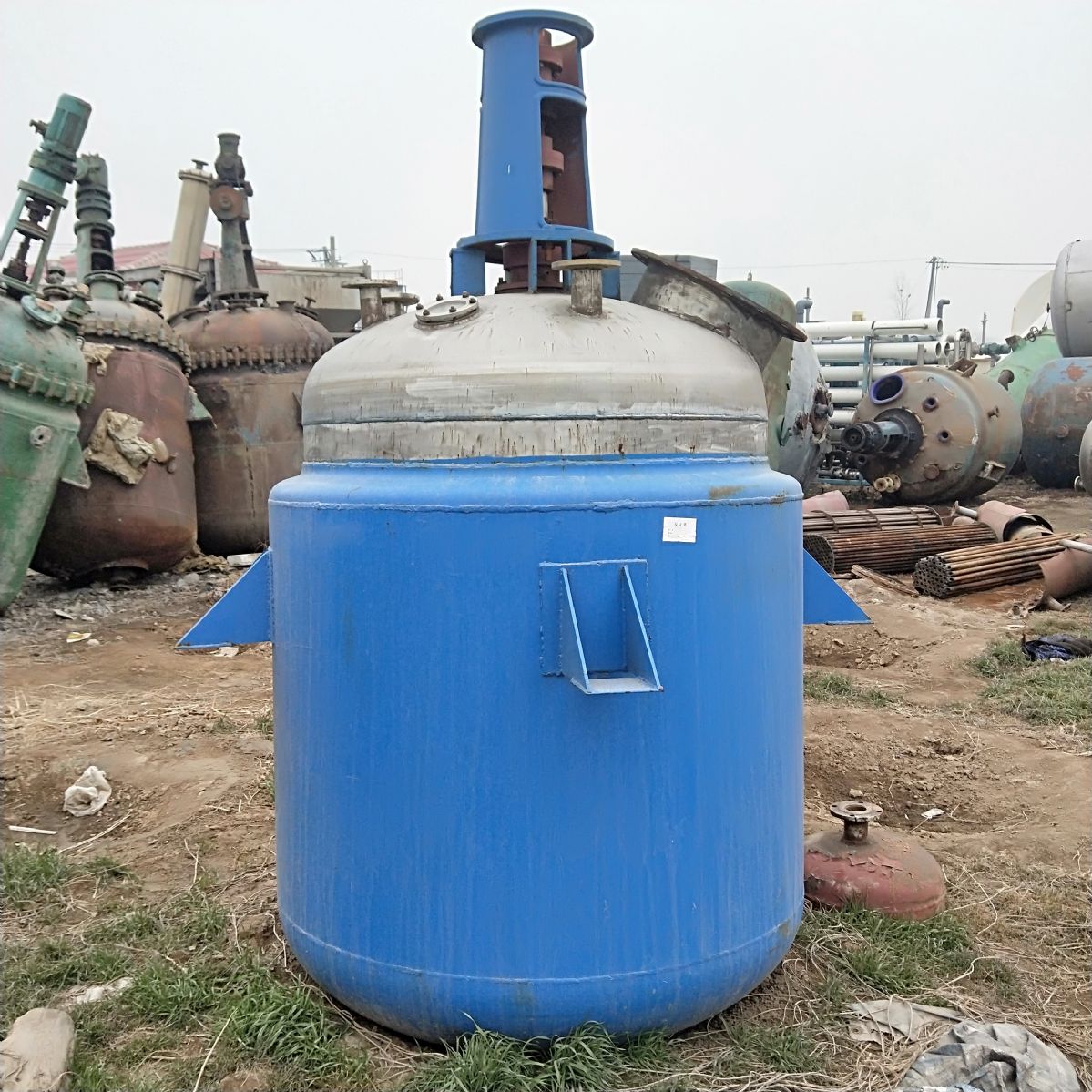 转让二手多种型号反应釜-2