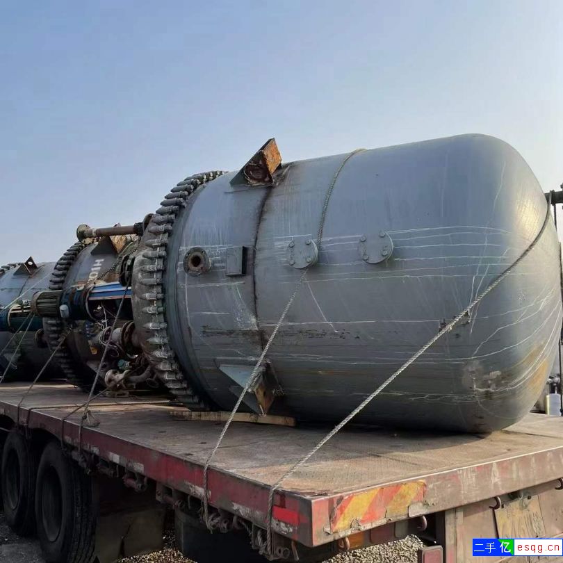 转让二手太极反应釜 1000L-5000L搪瓷反应-1