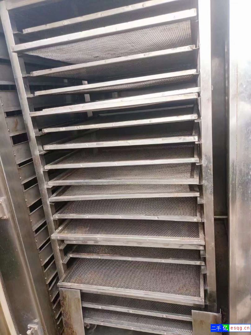 出售二手热风烘箱 两套两门四车电加热烘箱-3