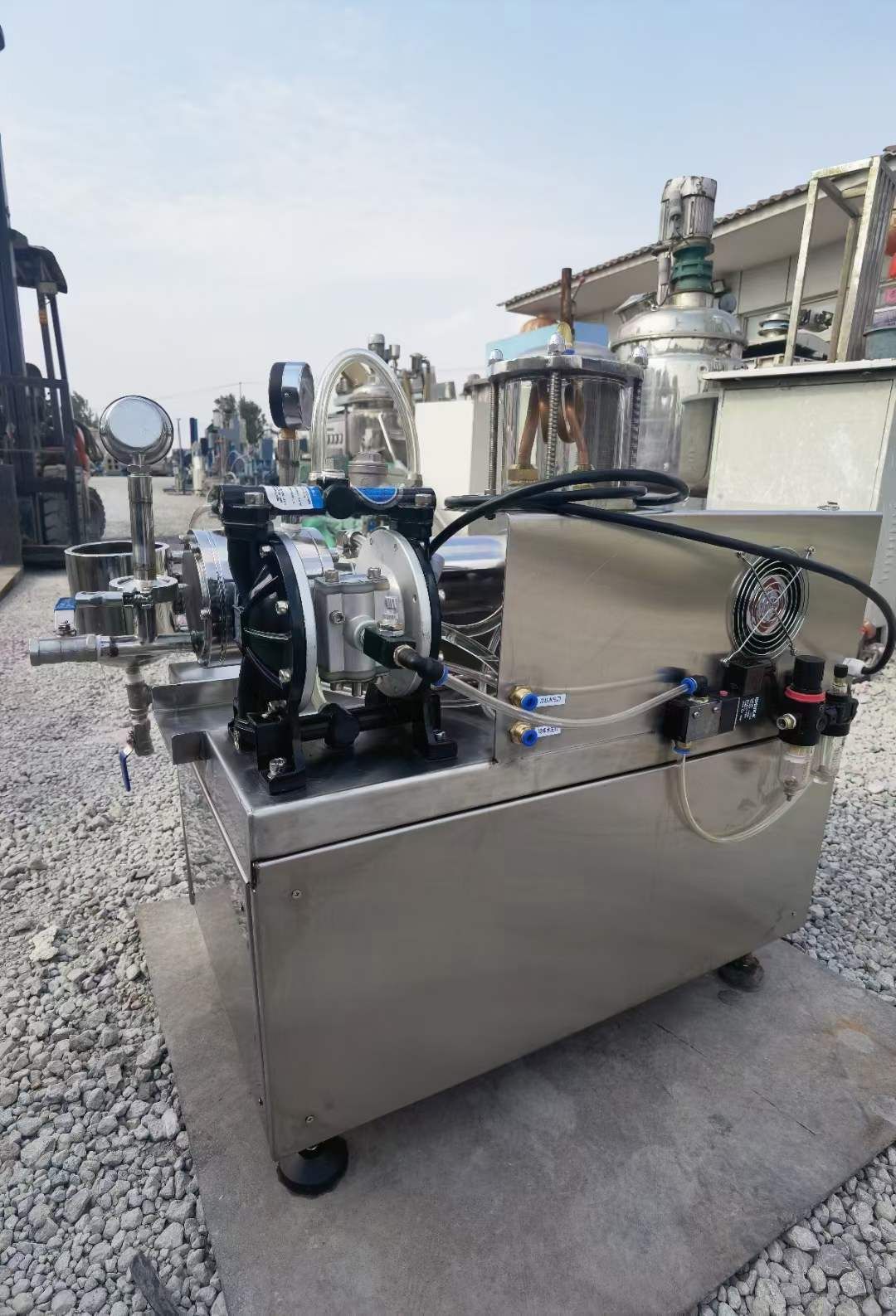 转让二手卧式砂磨机 一台实验型0.5L全陶瓷纳米砂-2