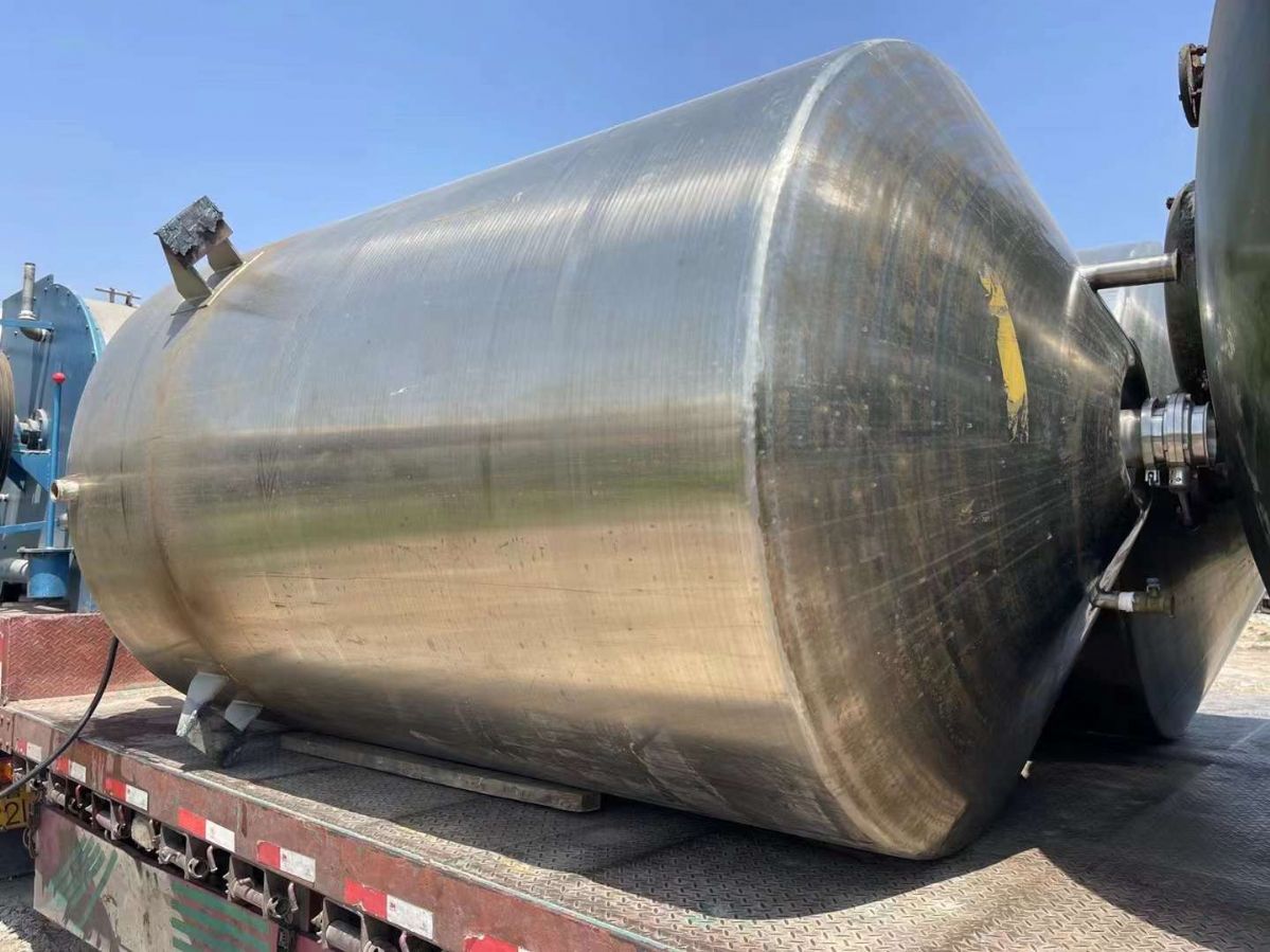 转让二手不锈钢搅拌罐 容积4立方-5立方结晶式不锈-2