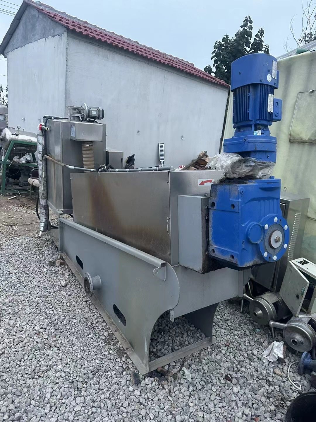 转让二手叠螺脱水机 一台301型叠螺式污泥脱水机-1