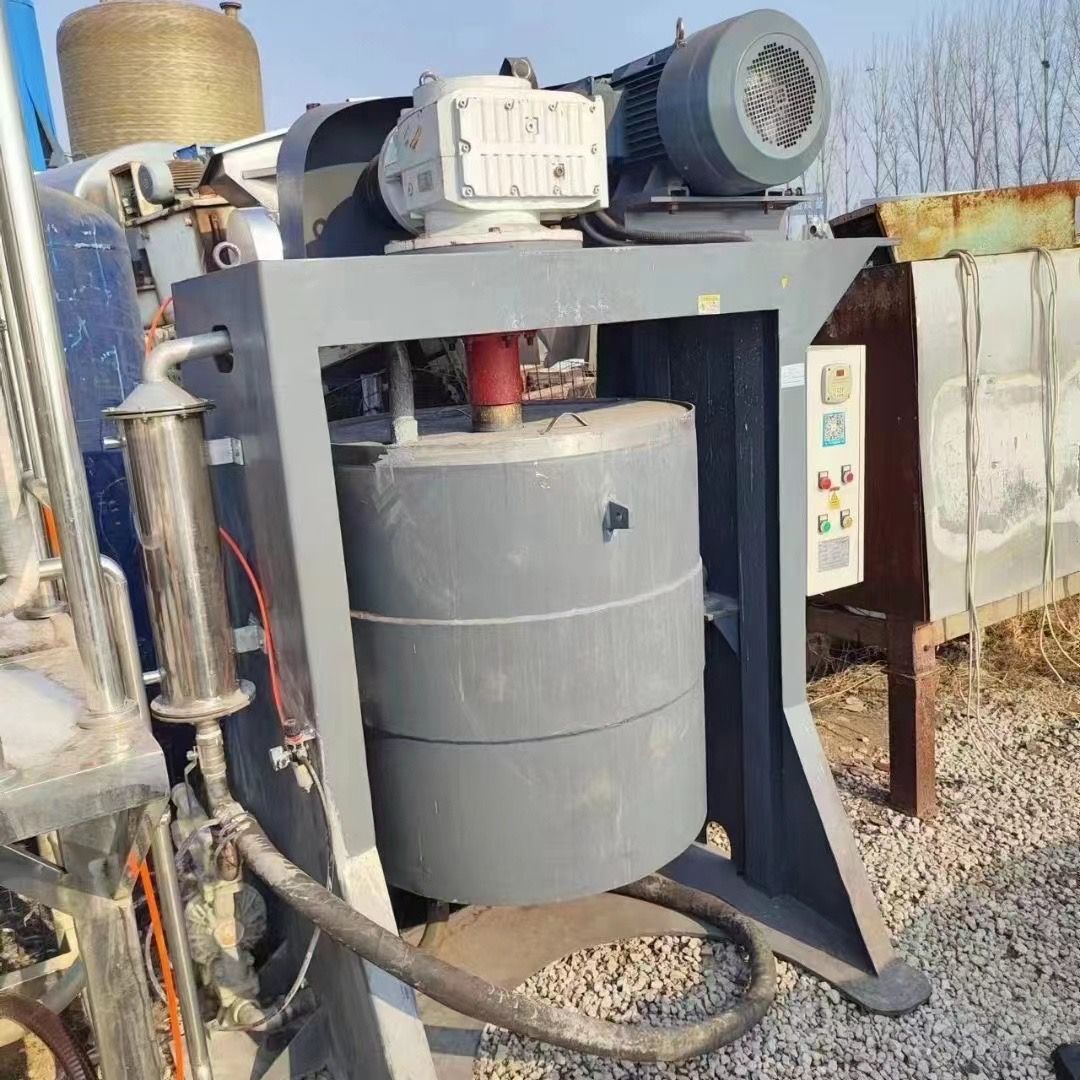 转让二手立式球磨机 一台容积500升内衬聚氨酯球磨-1