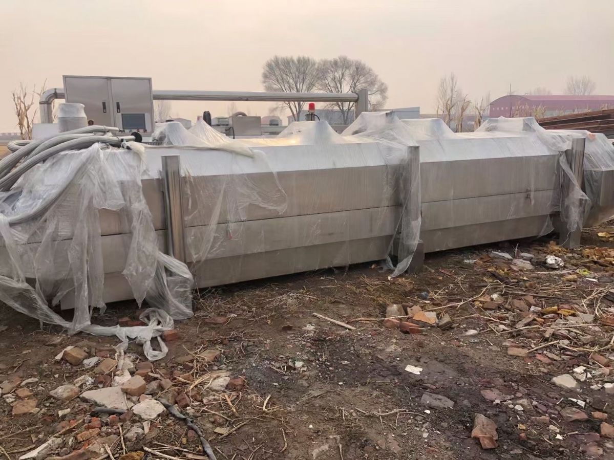 转让二手液氮速冻机 一台长度6米隧道式液氮速冻机-1