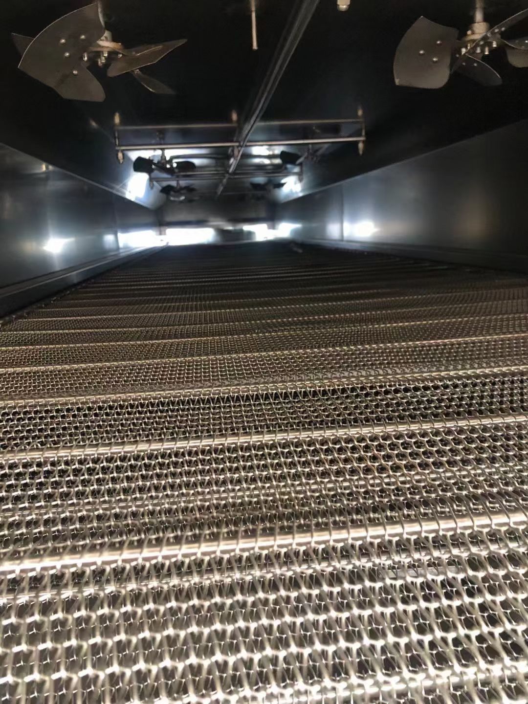 转让二手液氮速冻机 一台长度6米隧道式液氮速冻机-2