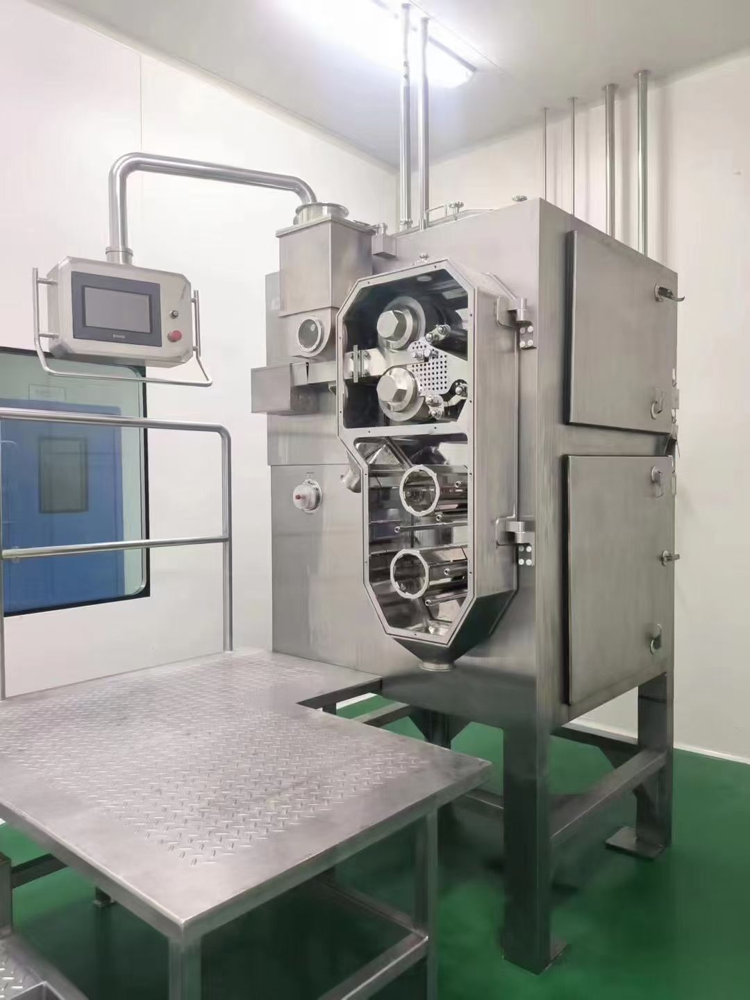 转让二手干法制粒机 浙江迦南产100型-200型干-1