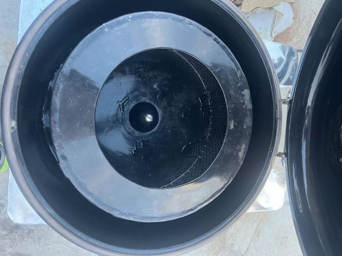 转让二手平板离心机 一台450型内衬哈拉平板密闭离-2