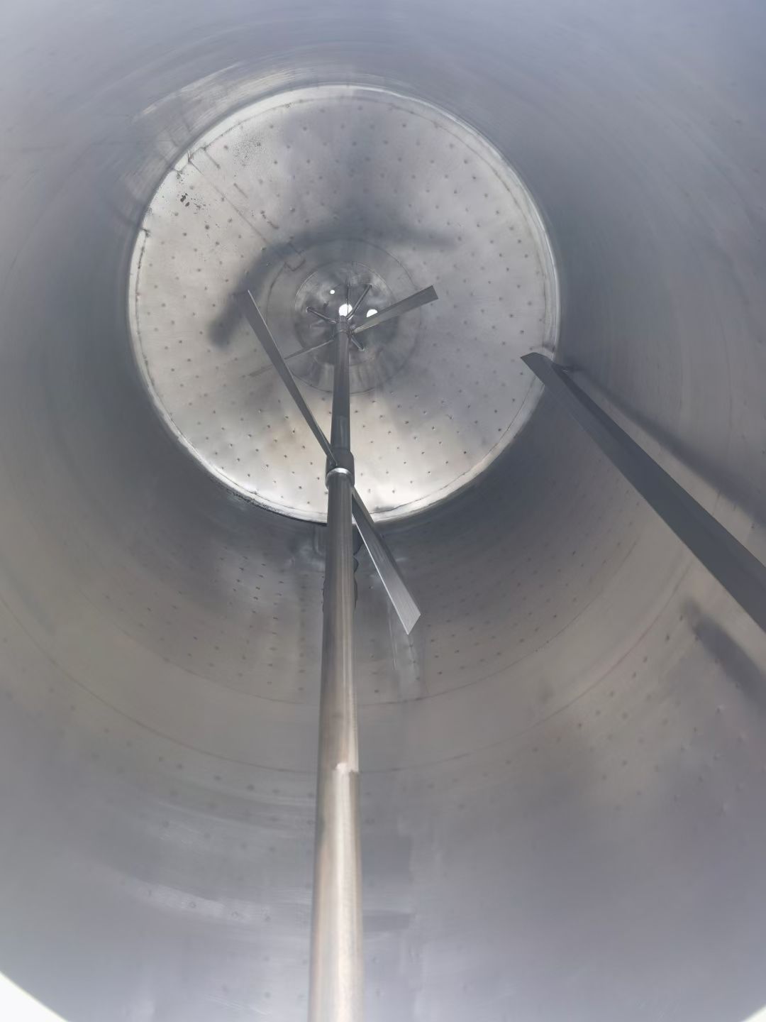 转让二手牛奶发酵罐 容积4吨6吨全不锈钢立式搅拌牛-2