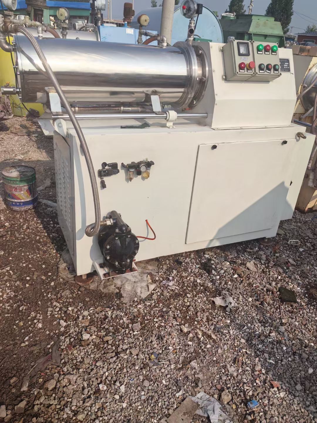 转让二手卧式砂磨机 一台容积50L秦皇岛产防爆卧式-1