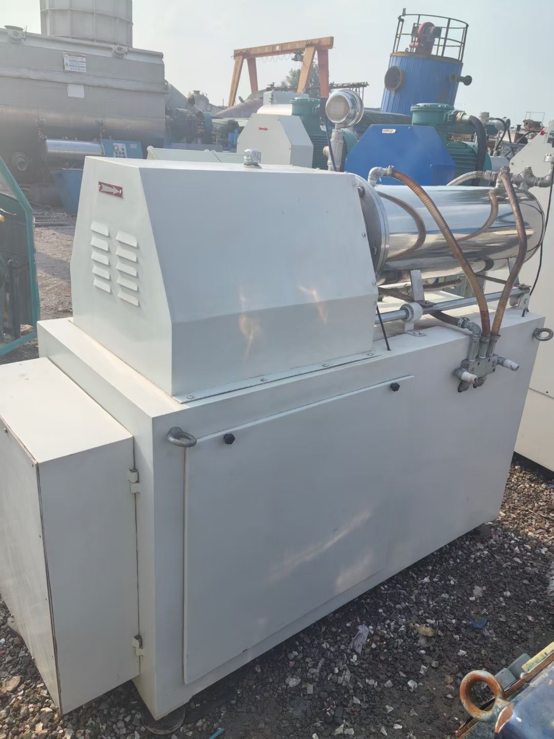 转让二手卧式砂磨机 一台容积50L秦皇岛产防爆卧式-2