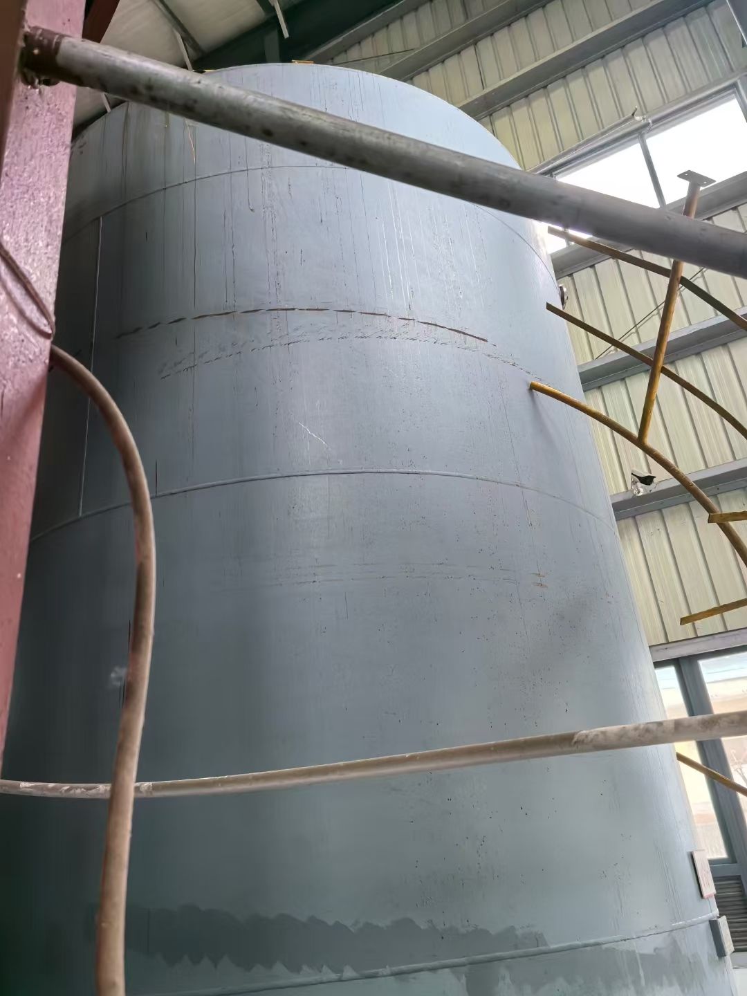转让二手衬塑搅拌罐 容积20立方-40立方立式刚衬-2