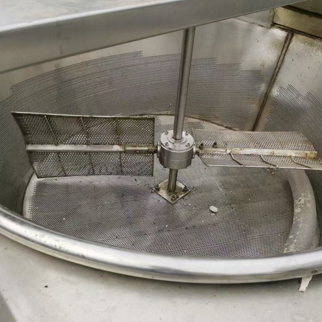 转让二手圆形油炸锅 一台直径1.2米电加热全自动油-1