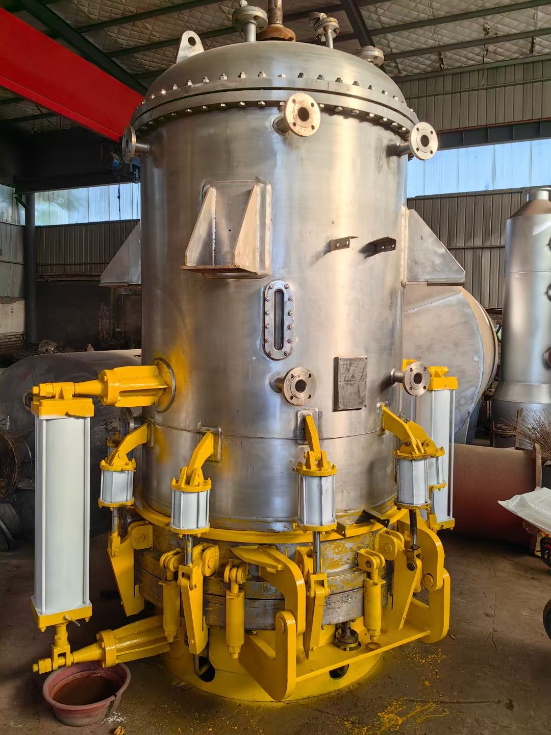 转让二手微孔过滤机 一台40平方材质316L精密微-1