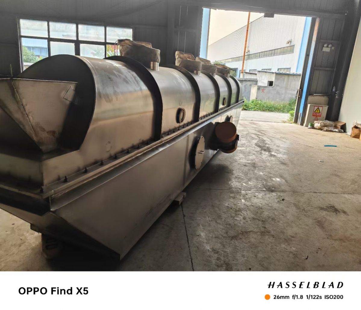 转让二手流化床干燥机 一套宽度0.8米X7.5米全-1