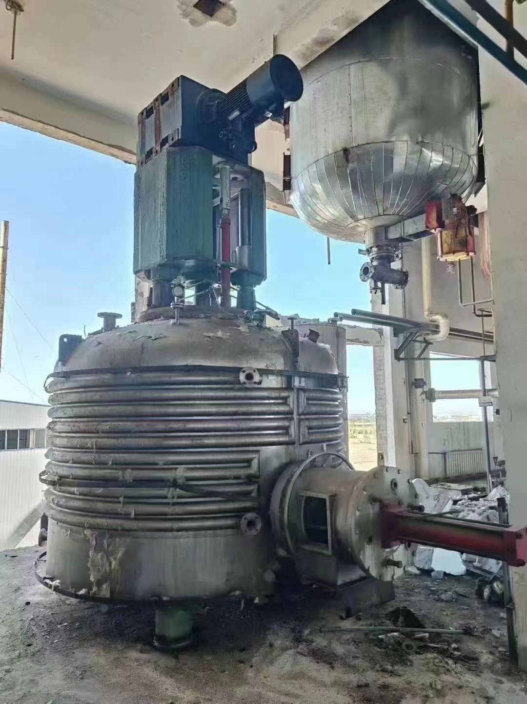 转让二手三合一过滤机 两台12立方巨能产三合一洗涤-1