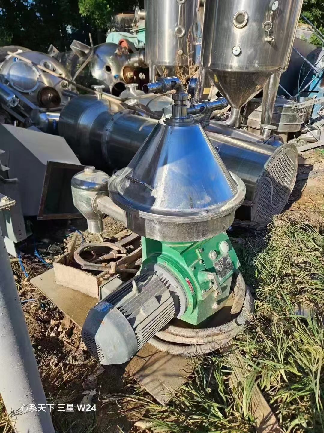 转让二手碟片分离机 一台pJL0H30型两项分离碟-1