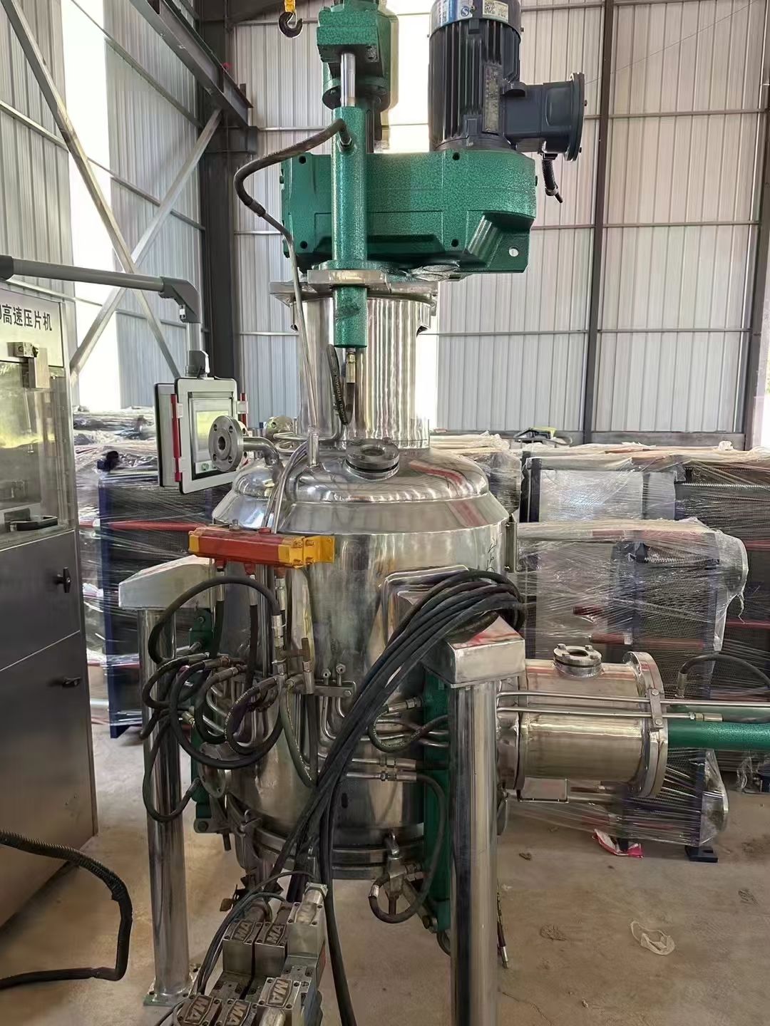 转让二手三合一过滤机 一台实验型200升多功能洗涤-2