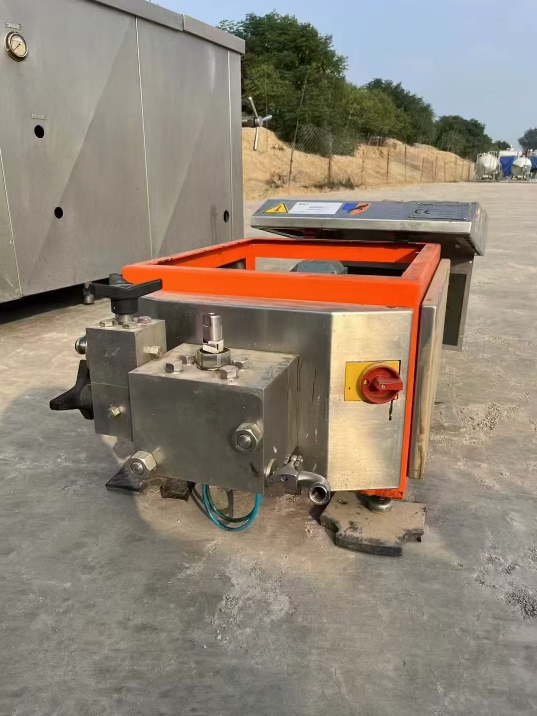 转让二手高压均质机 一台GEA55-40型高压均质-2