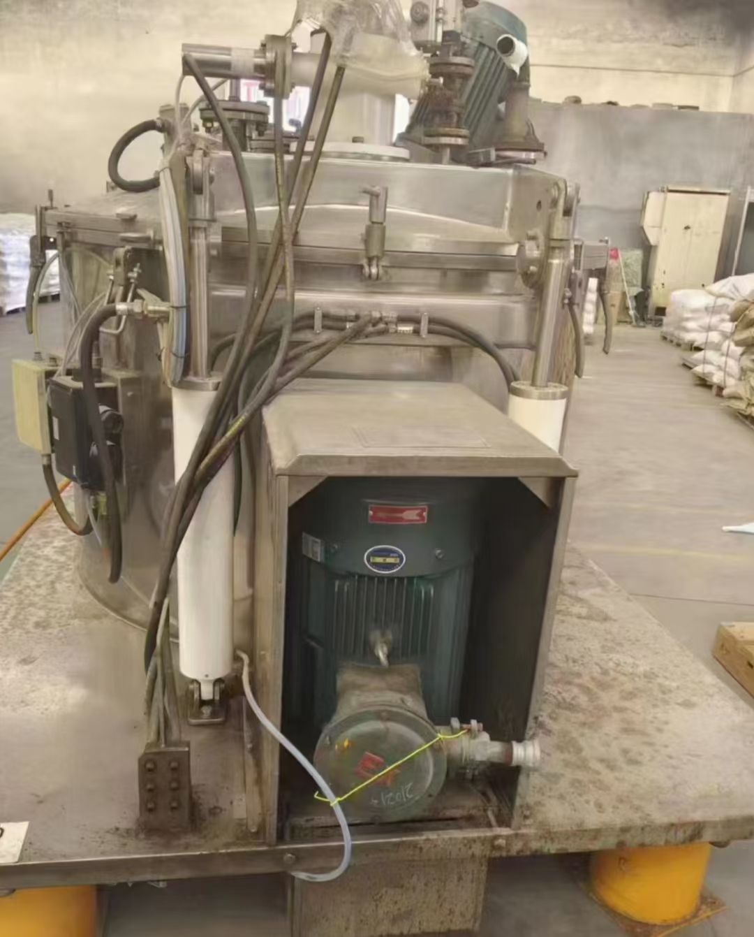 转让二手平板离心机 五台1600型江苏华大产平板吊-2