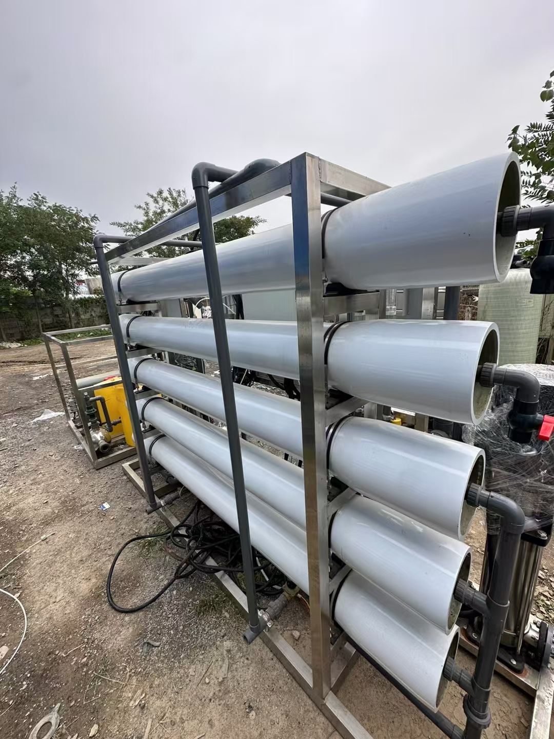 转让二手双机水处理 一套处理量4吨EDR双机超纯水-1