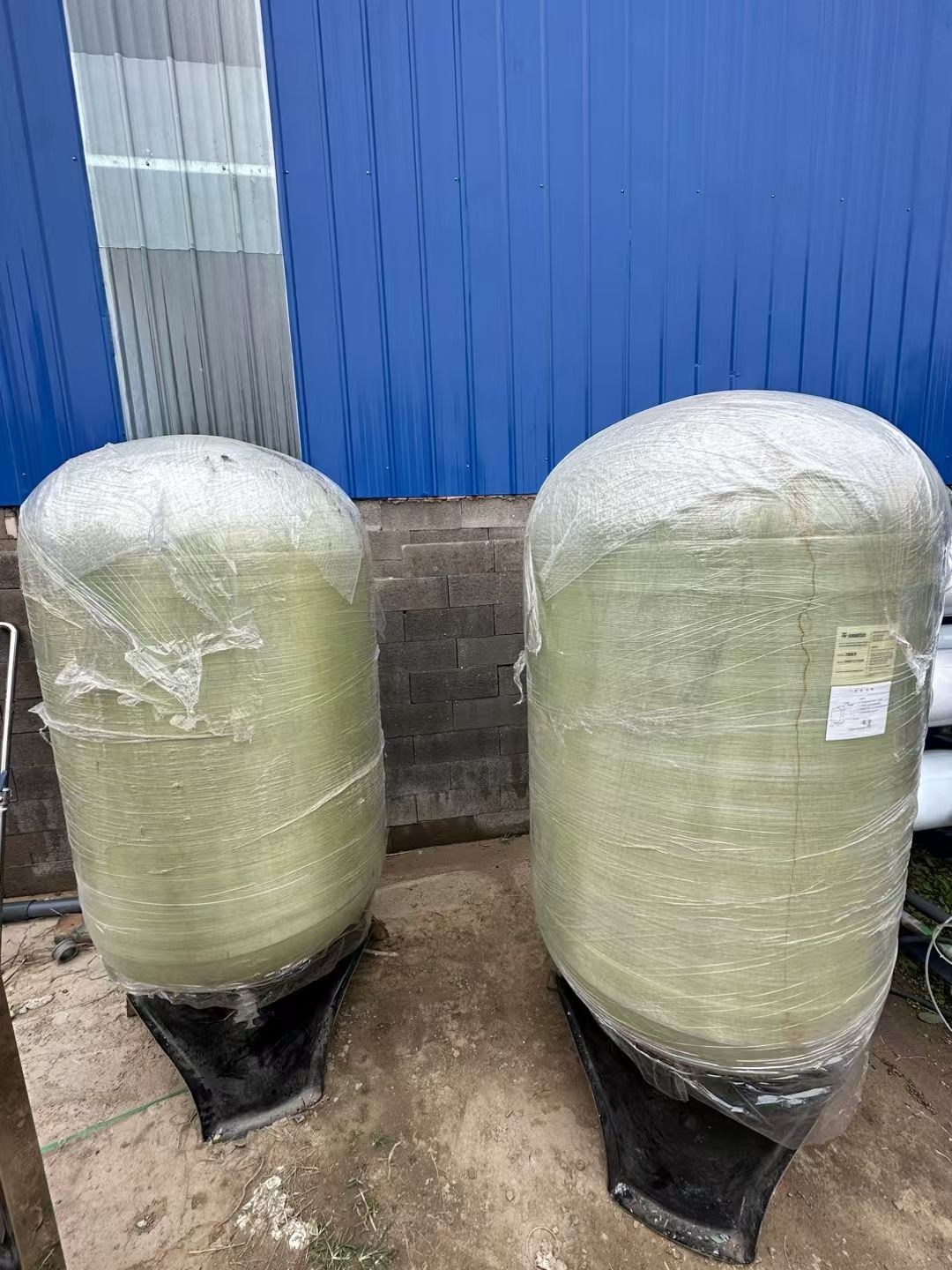 转让二手双机水处理 一套处理量4吨EDR双机超纯水-2