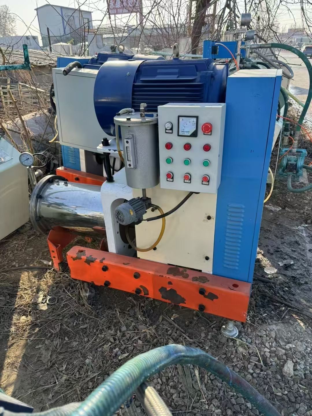 转让二手卧式砂磨机 容积30L-40L全封闭防爆卧-2