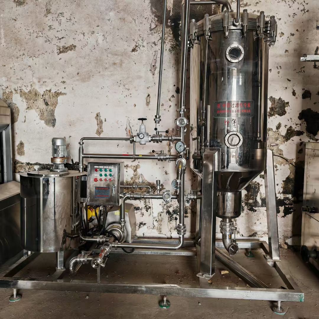 转让二手硅藻土过滤机 一台10平方烛式硅藻土过滤机-1