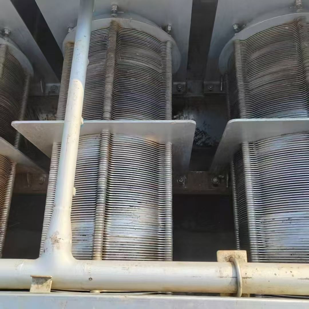 转让二手污泥脱水机 两套403型配带加药装置叠螺污-1