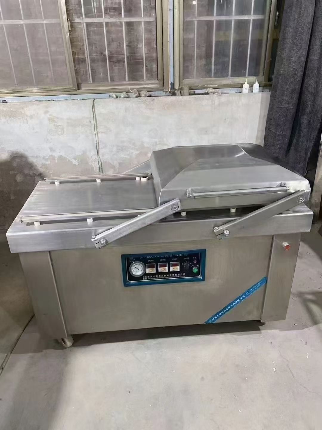 转让二手真空包装机 一台山东小康产600型双室真空-2