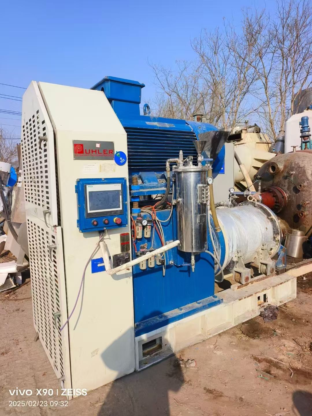 转让二手纳米砂磨机 两台容积150L进口陶瓷纳米级-1