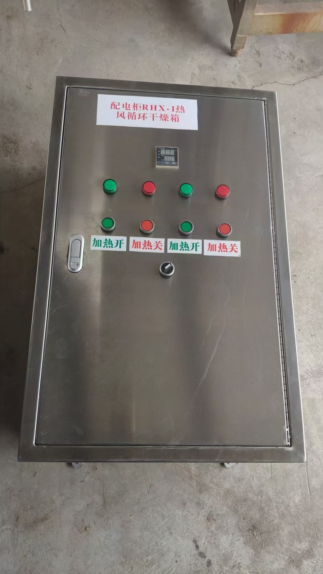 转让二手热风烘箱 一台三门六车144盘电气两用热风-1