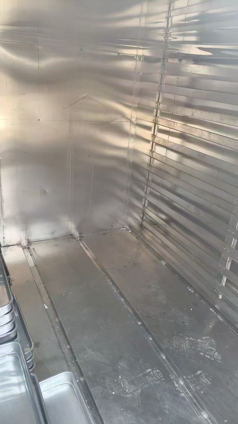 转让二手热风烘箱 一台三门六车144盘电气两用热风-2